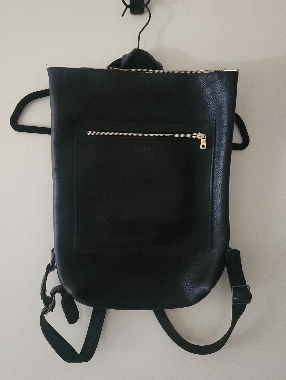 Portland Leather Goods Laptop Backpack Black